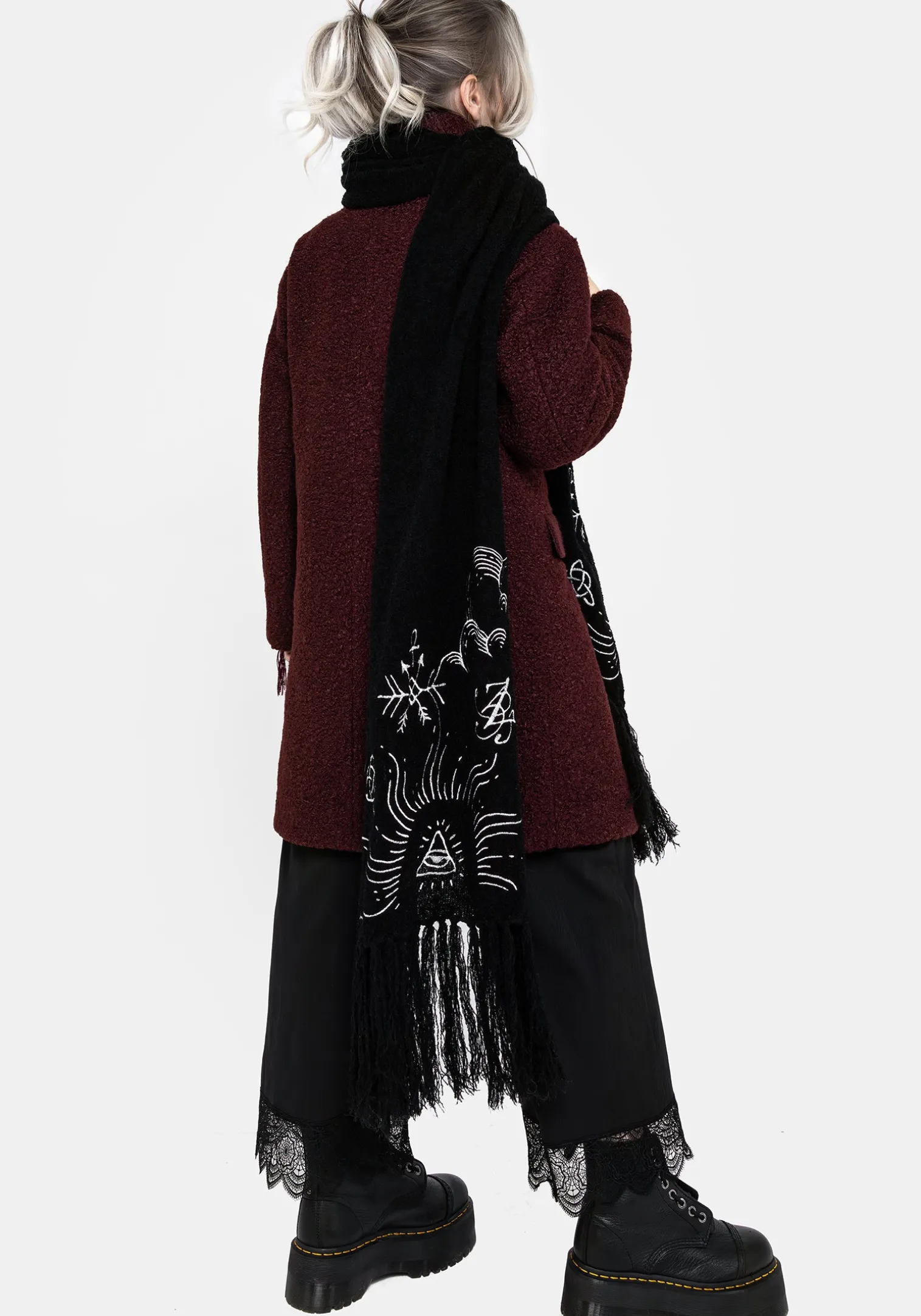 Abracula Boucle Scarf