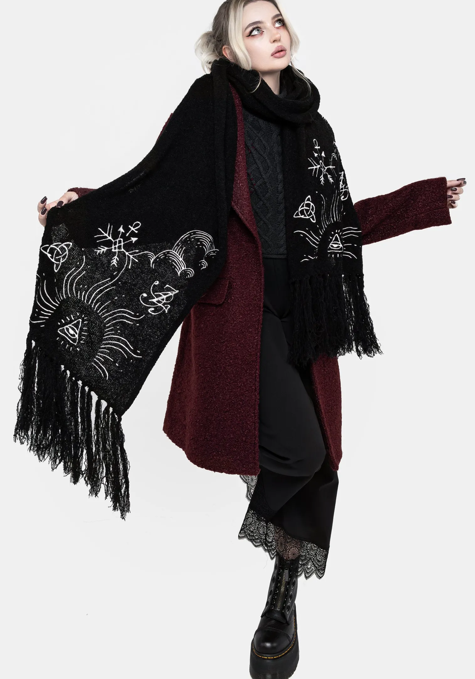 Abracula Boucle Scarf