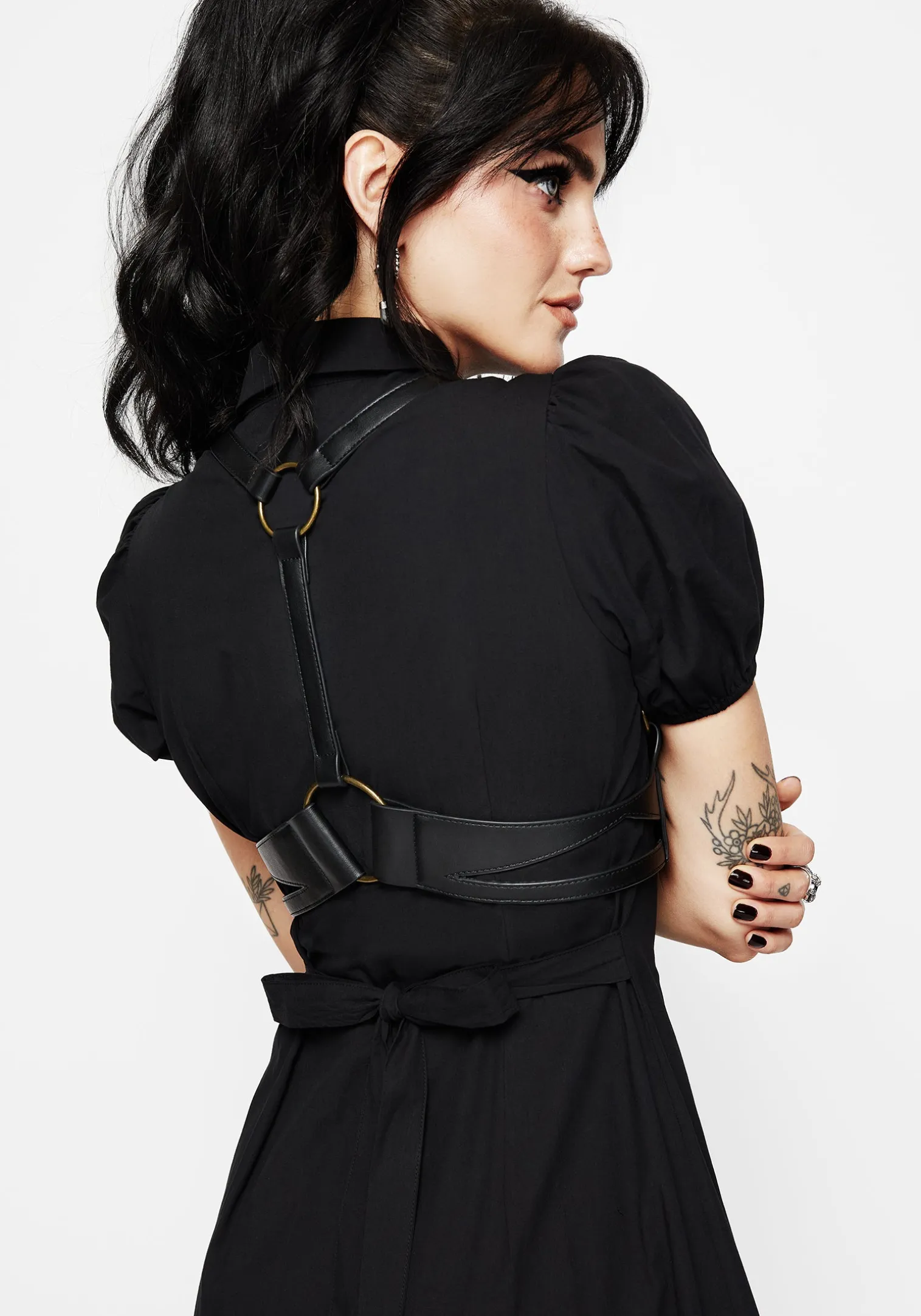 Agatha Cut Out Side Detail Harness