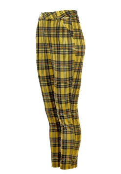 Albertine Skinny Check Trousers