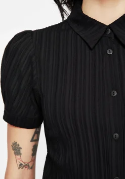 Alcina Puff Sleeve Crop Top
