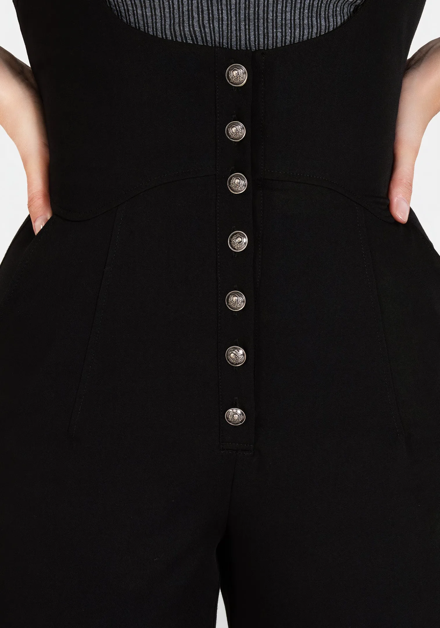 Alicia Tailored Suspender Jumpsuit