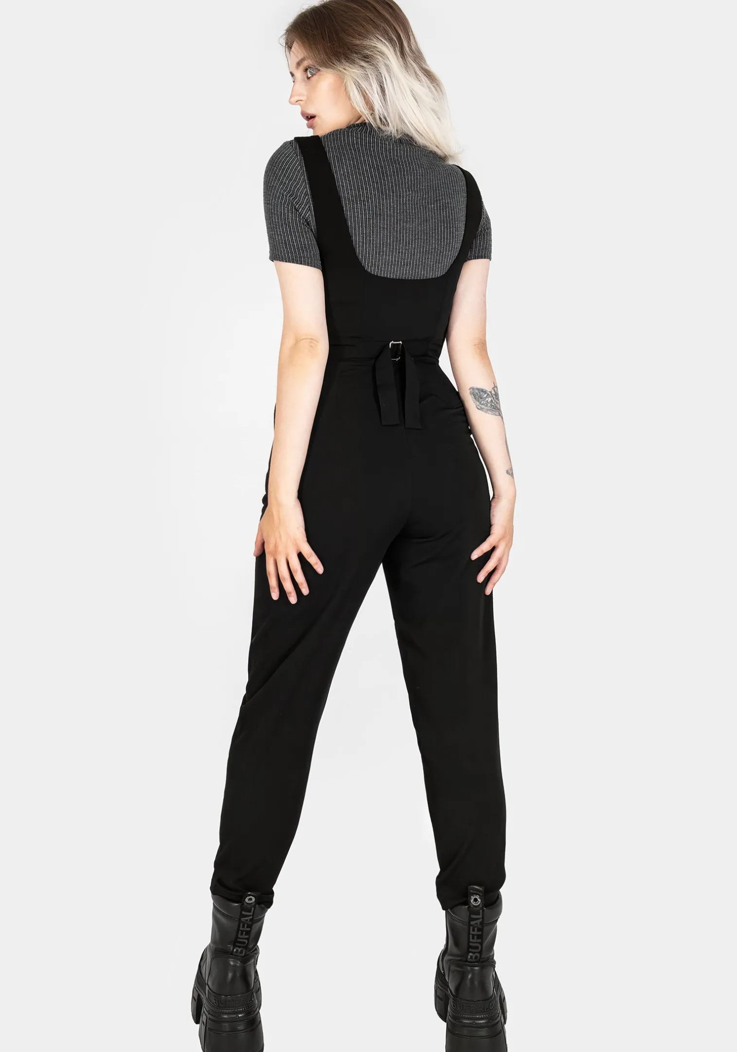 Alicia Tailored Suspender Jumpsuit