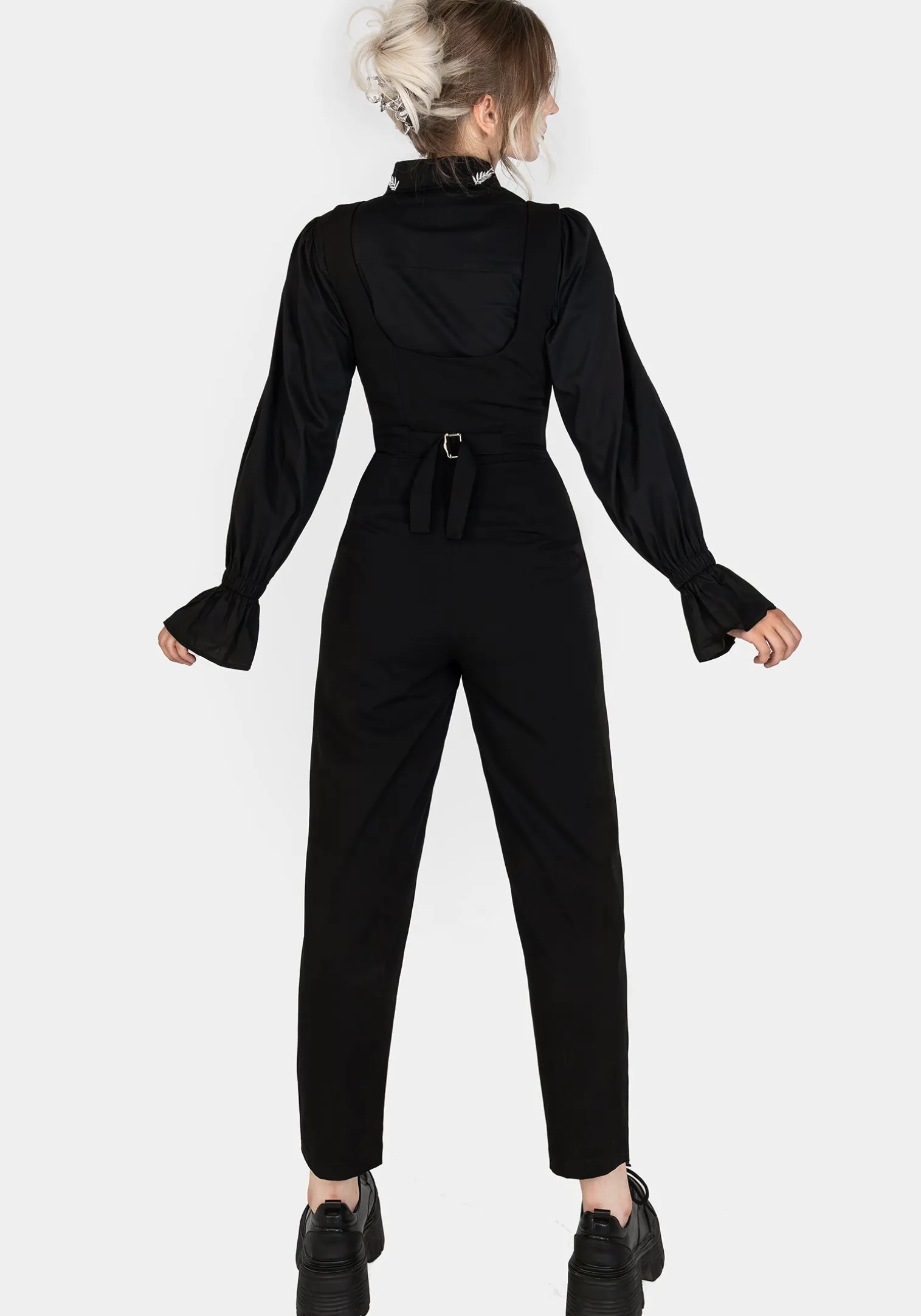 Alicia Tailored Suspender Jumpsuit
