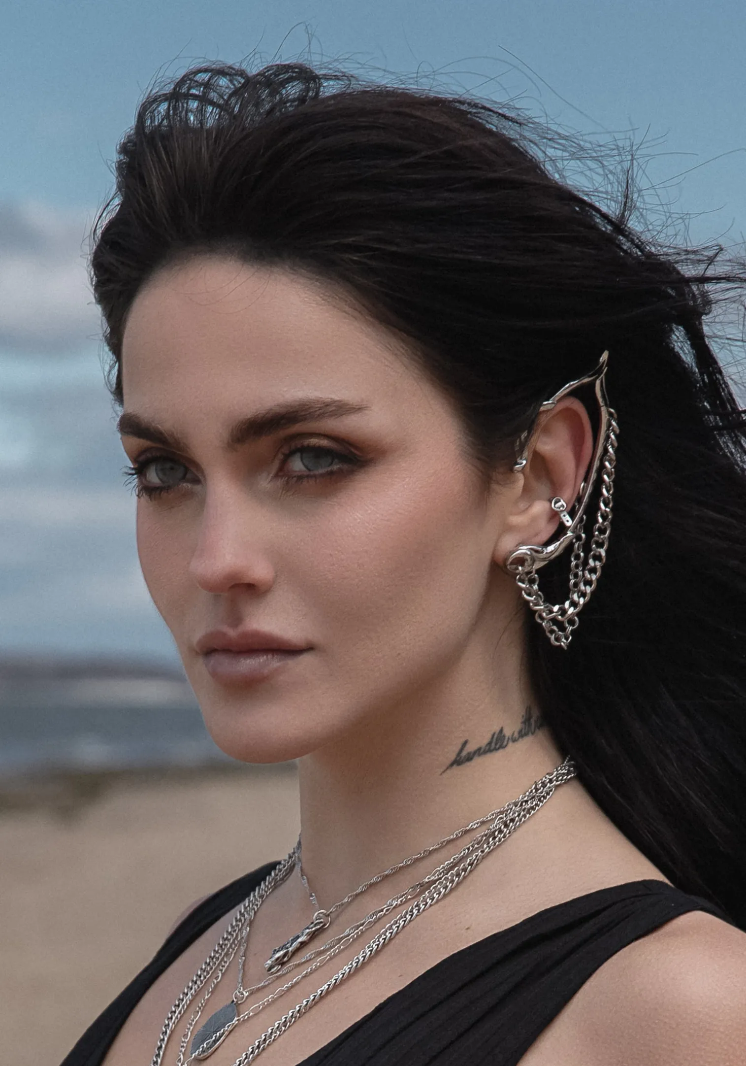 Alma Chain Cuff Earring