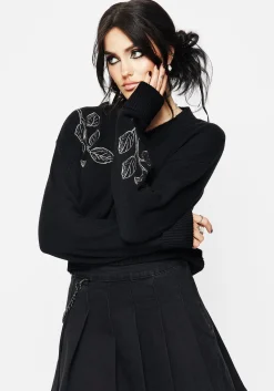 Amalthea Embroidered Sweater