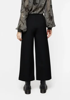 Amalthea Embroidered Tailored Wide Leg Trousers