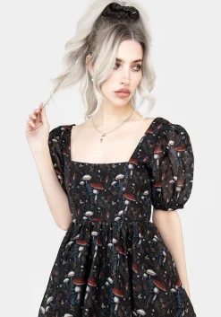 Amanita Organza Puffball Mini Dress