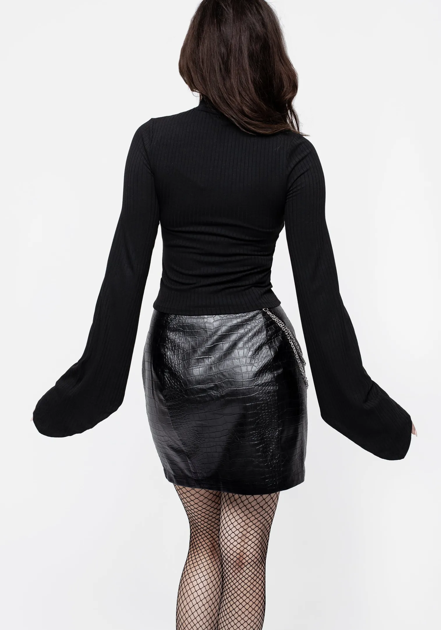 Amata Flared Sleeve Top