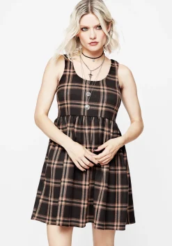 Ambrose Check Mini Dress