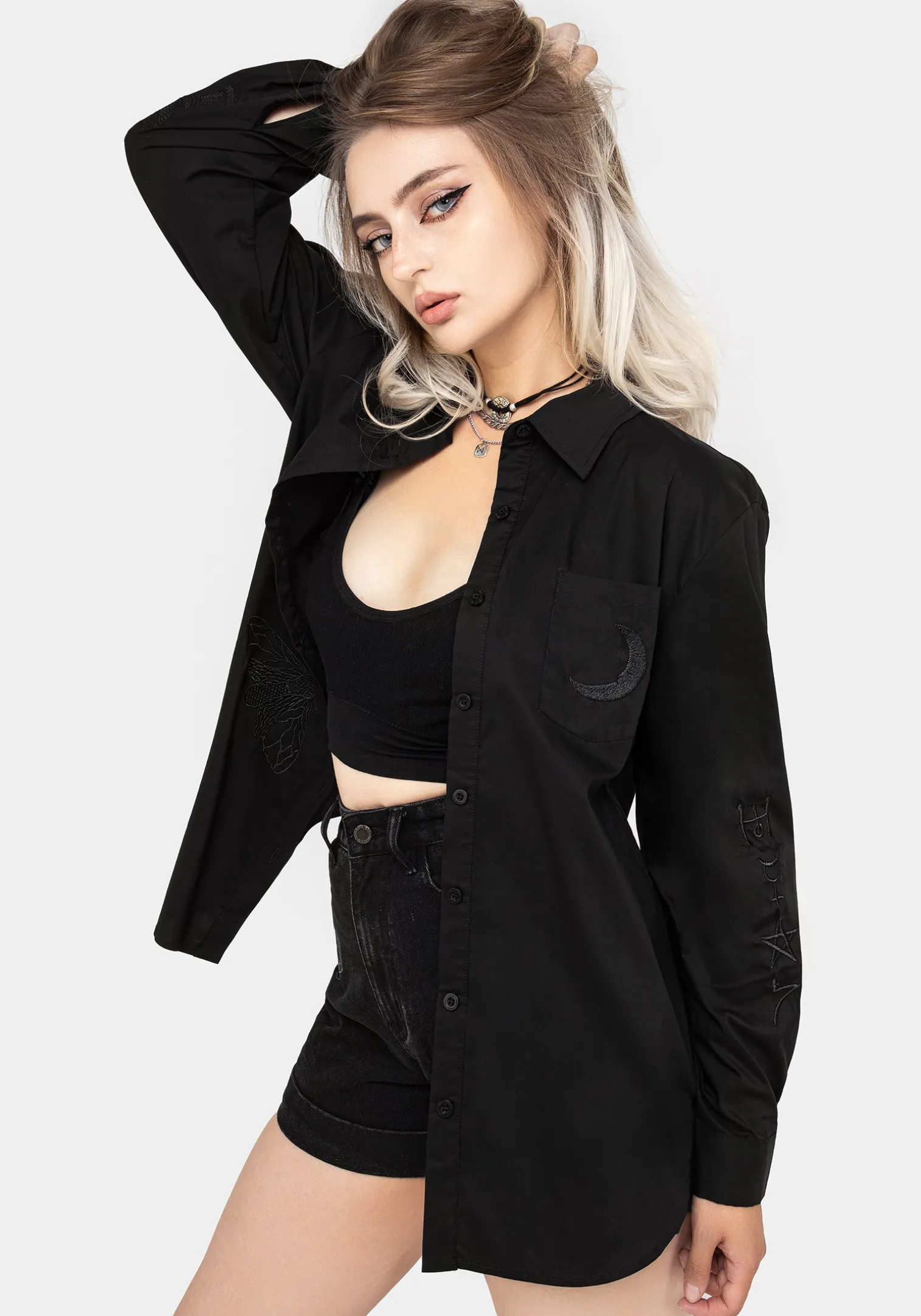 Amon Embroidered Shirt