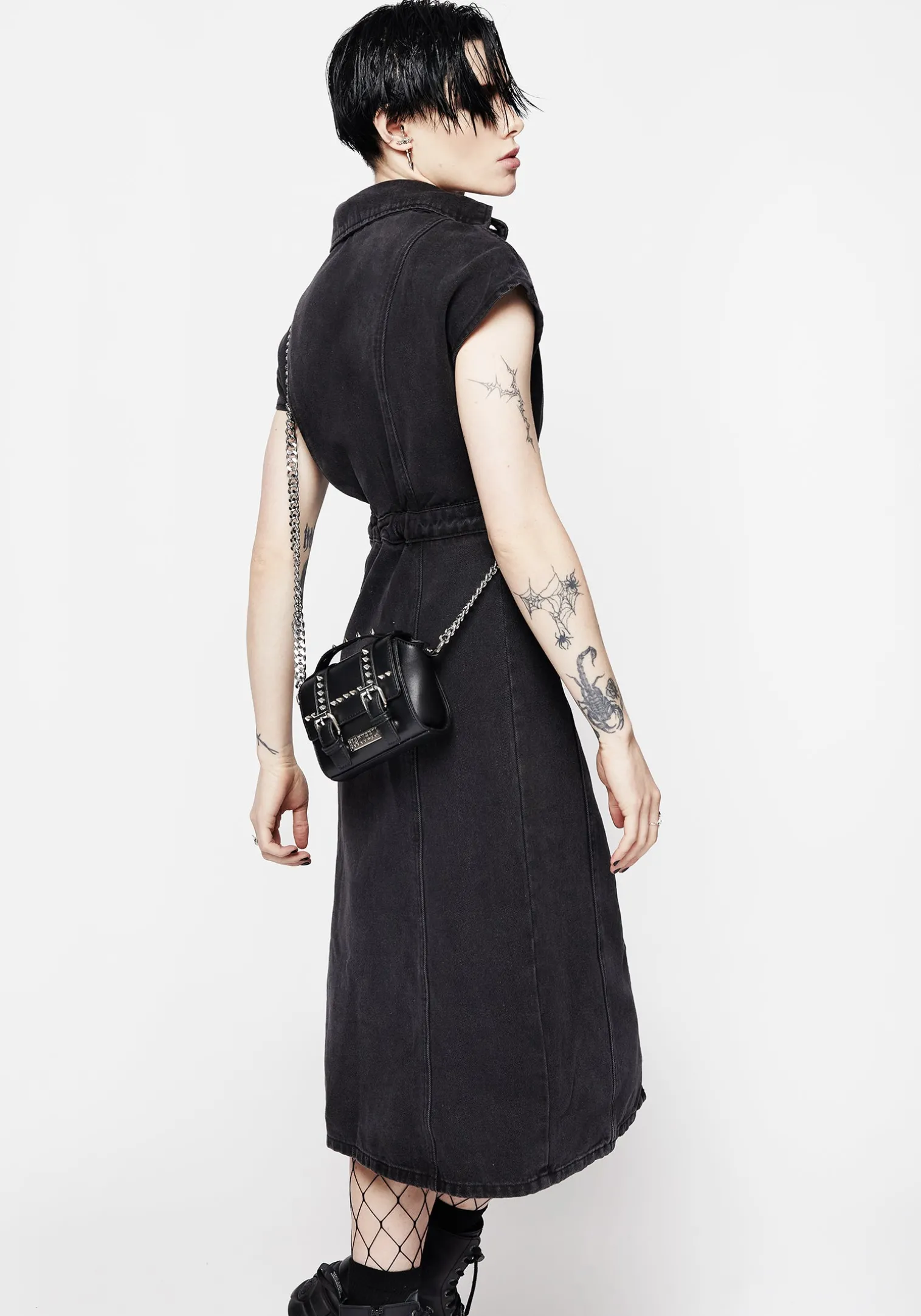Anarcho Mini Spiked Shoulder Bag