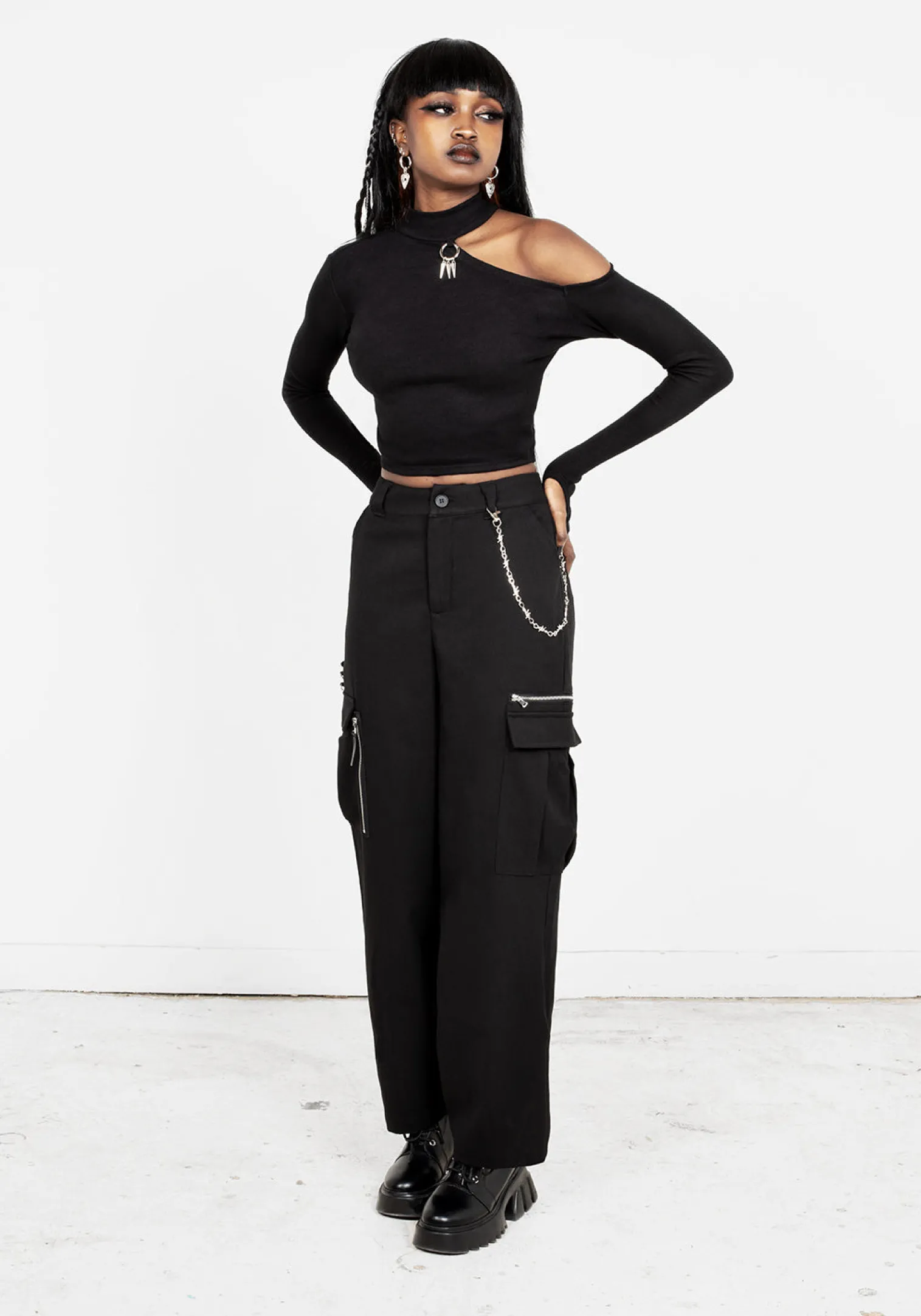 Apocalypse Wide Leg Cargo Trouser