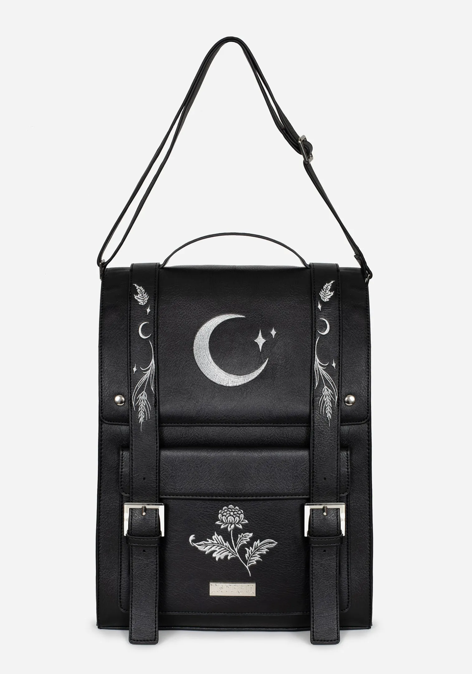 Aradia Embroidered Satchel Bag