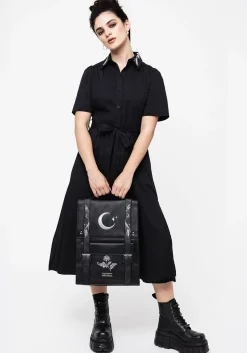 Aradia Embroidered Satchel Bag