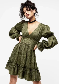 Arda Virago Sleeve Mini Dress