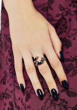 Asrai Moon Pendant Ring