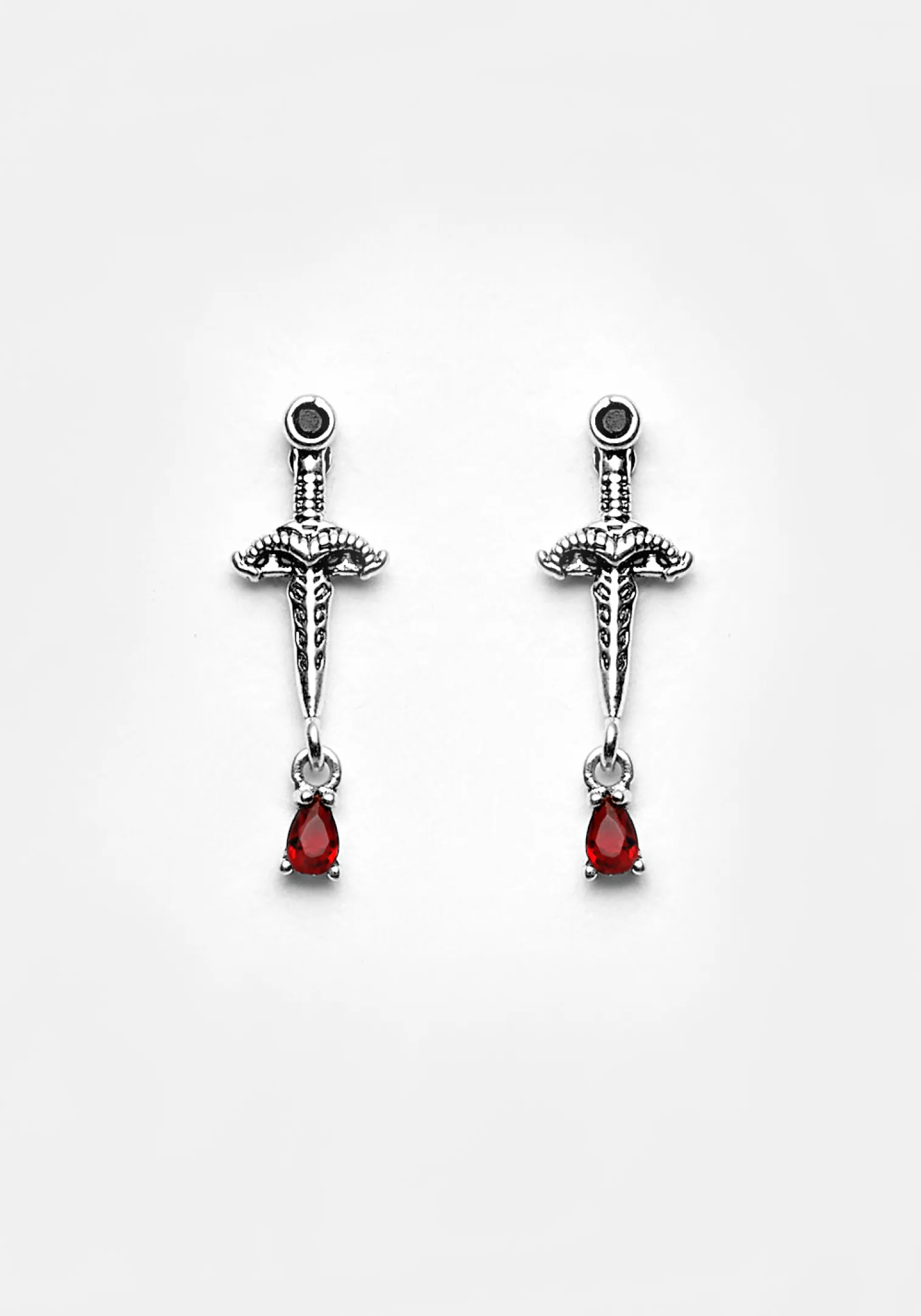 Athame Dagger Cz Studs