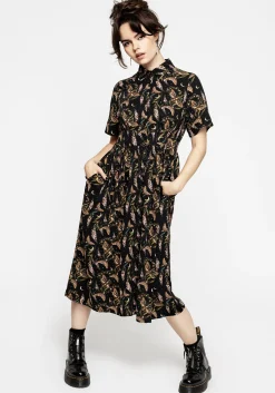 Atropos Midi Shirt Dress