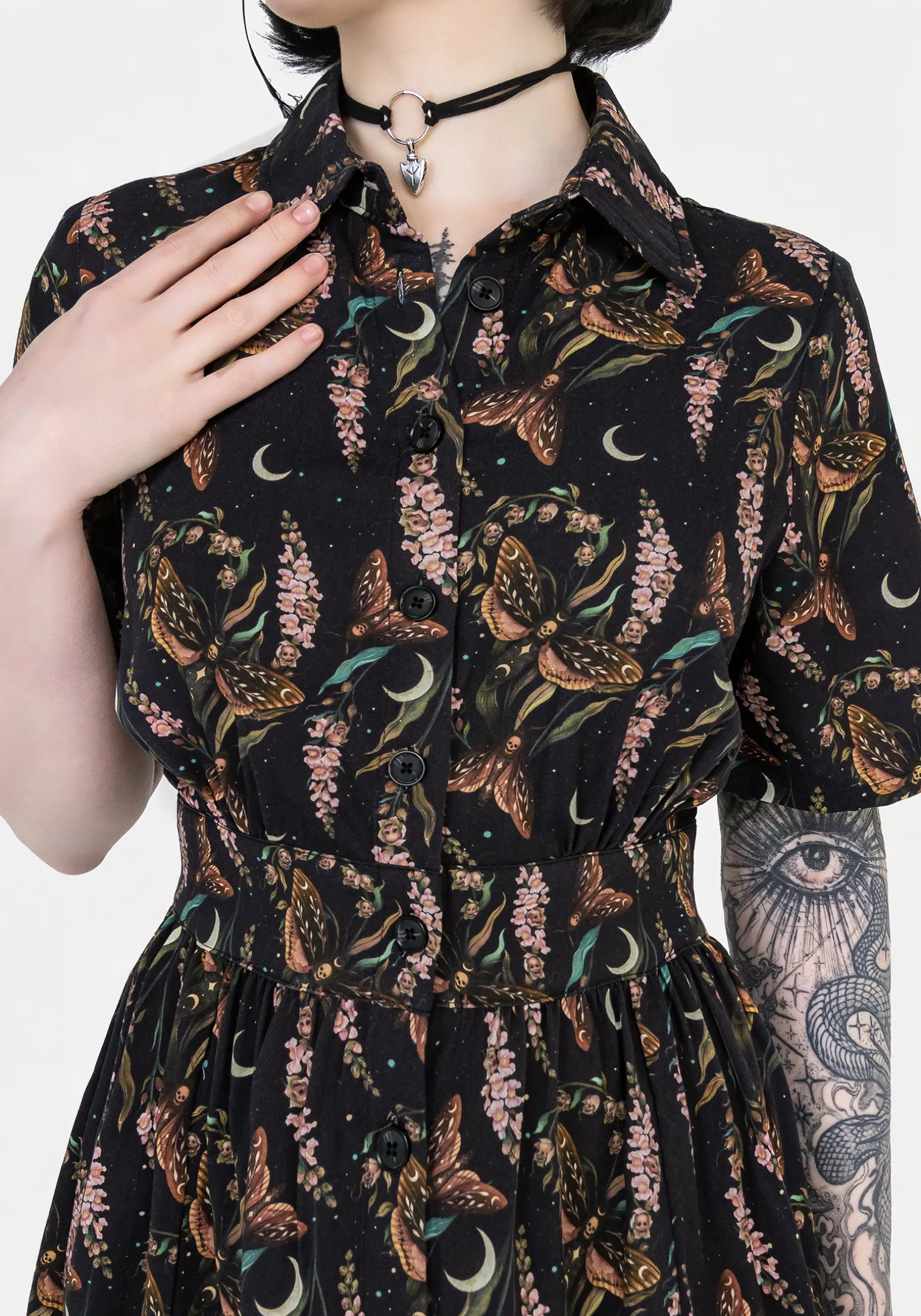 Atropos Mini Shirt Dress