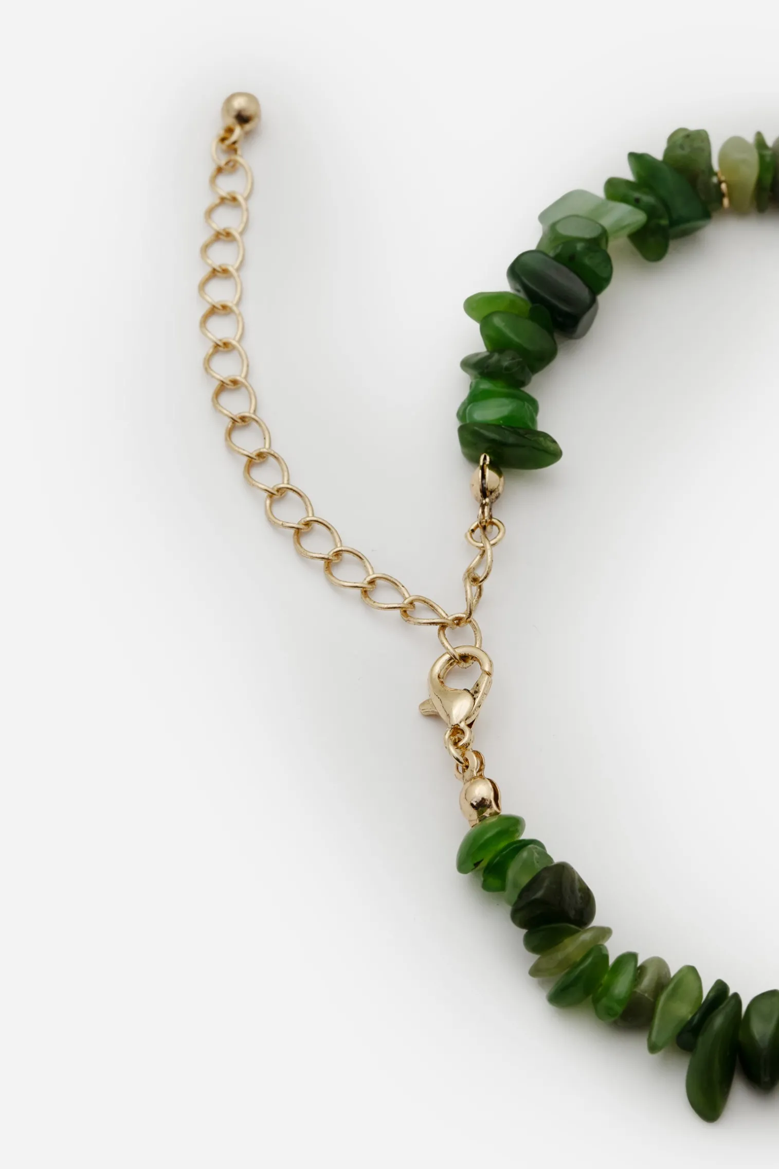 Aurora Gem Choker Necklace - Green