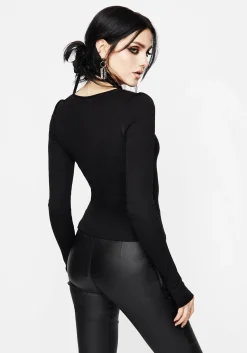 Bane Leather Flare Pant