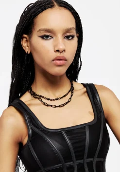Barbed Layered Necklace