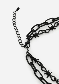 Barbed Layered Necklace
