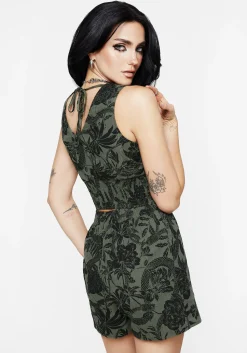 Bashe Cotton Tank - Green