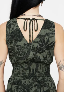 Bashe Cotton Tank - Green