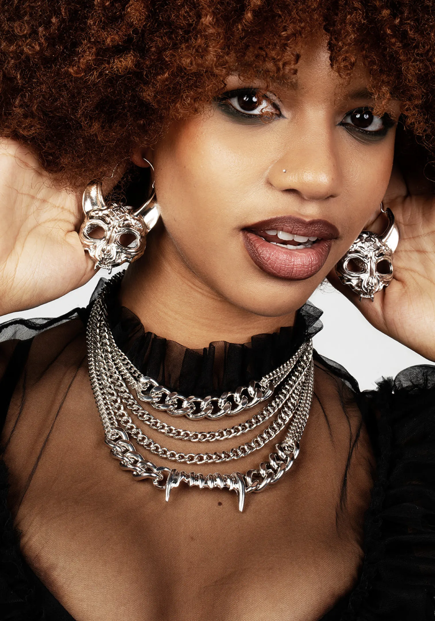 Bastet Earrings