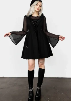 Baudelaire Lace Up Dress