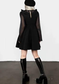 Baudelaire Lace Up Dress