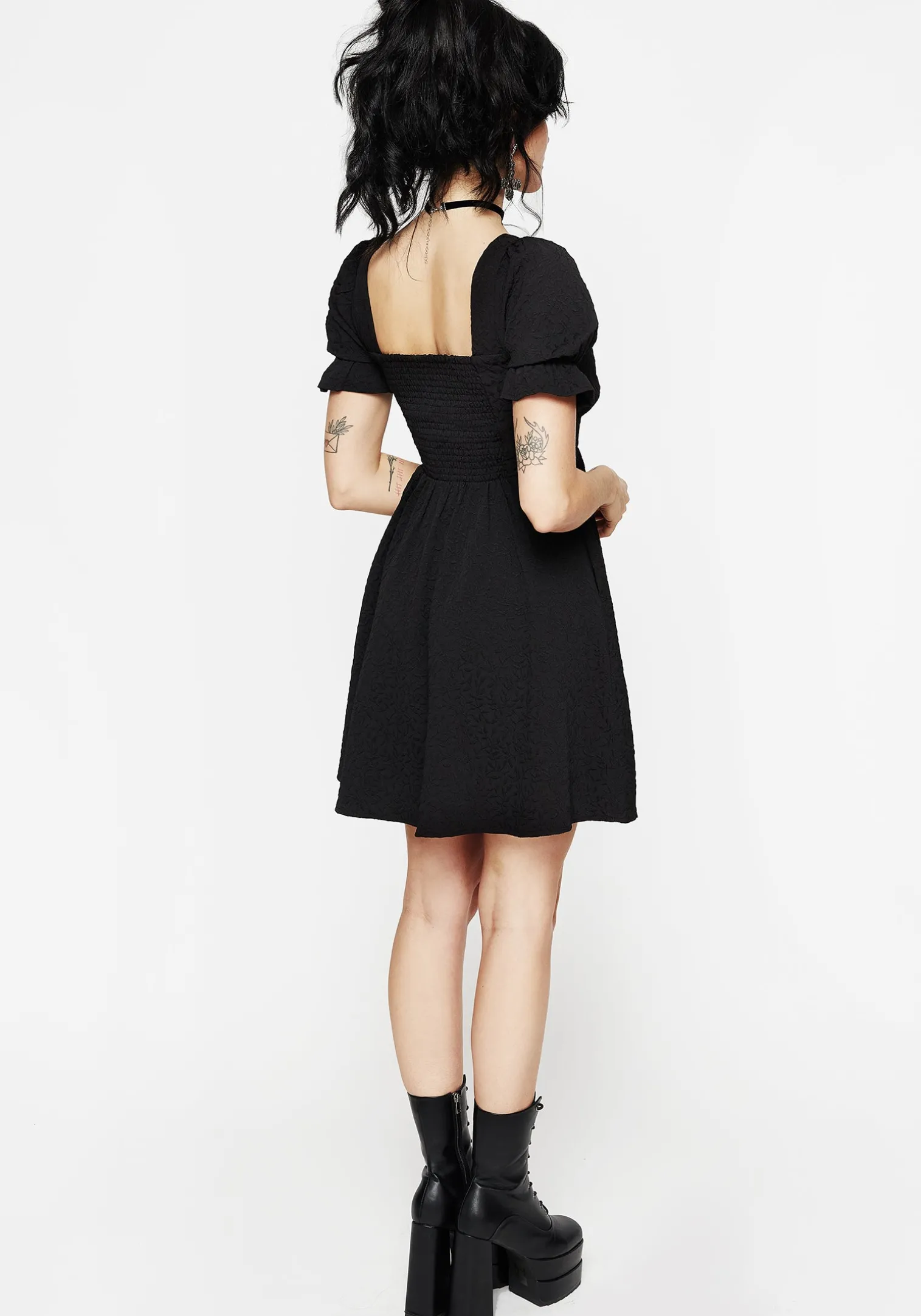 Betrayal Zip Up Mini Dress