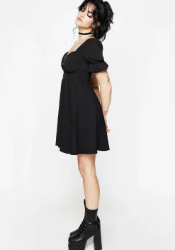 Betrayal Zip Up Mini Dress