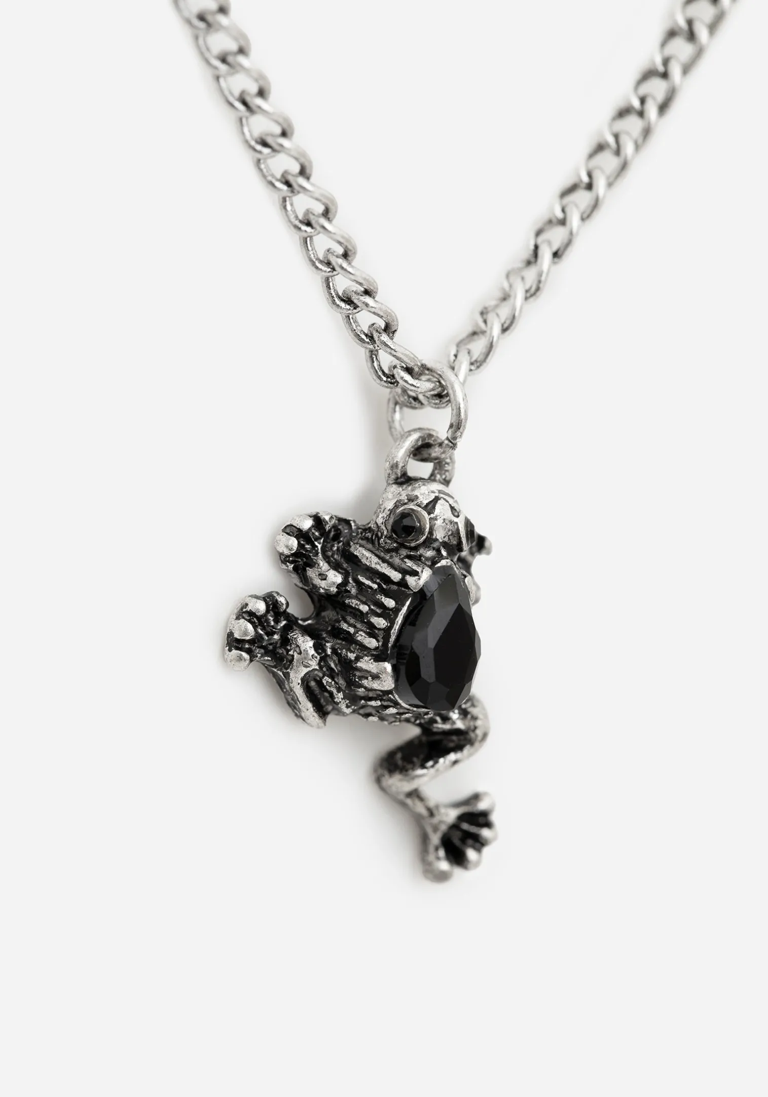 Bheki Frog Pendant Necklace