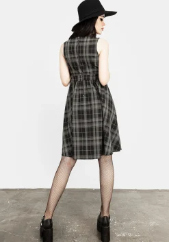 Bittersweet Check Dress