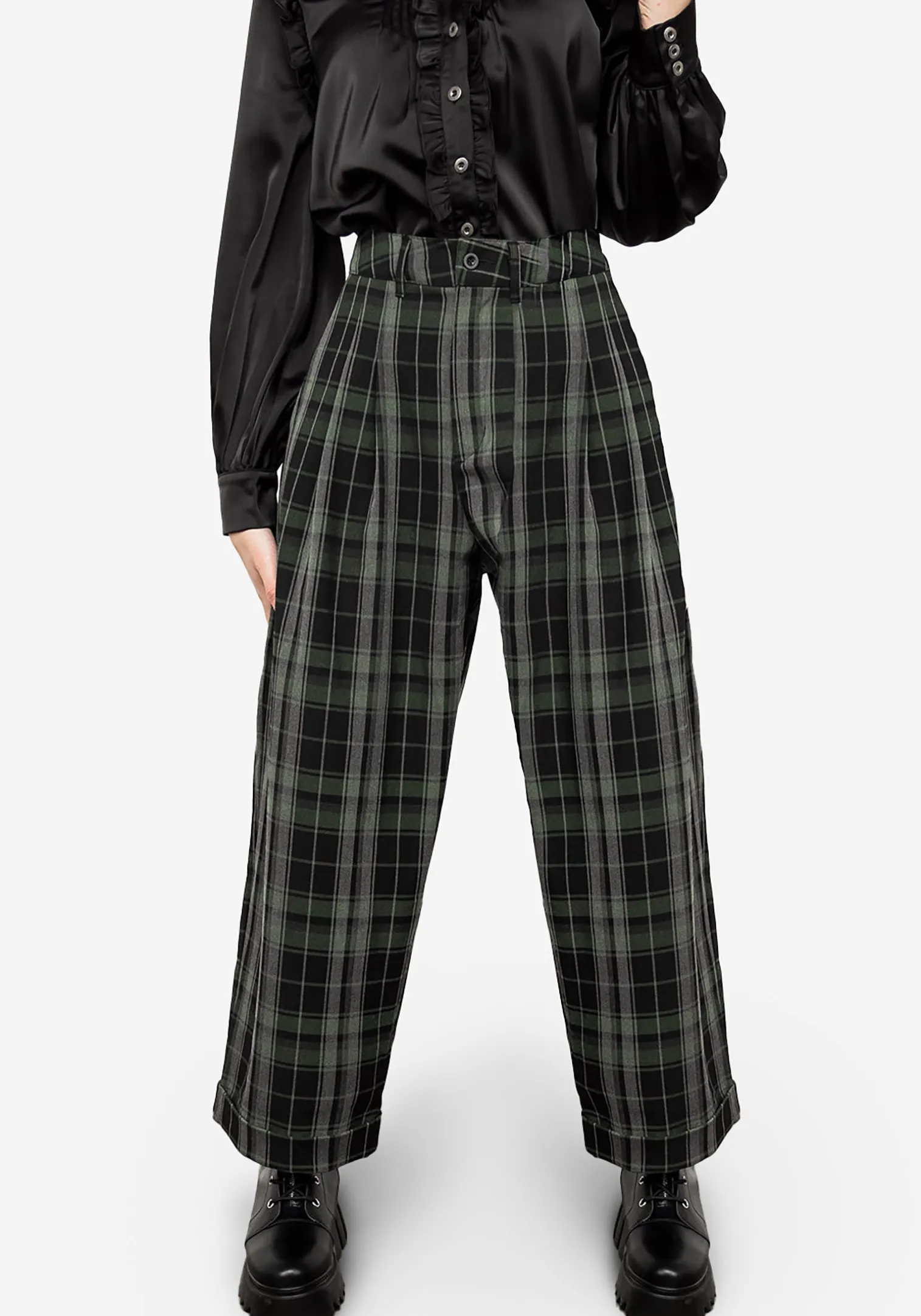 Bittersweet Check Pants