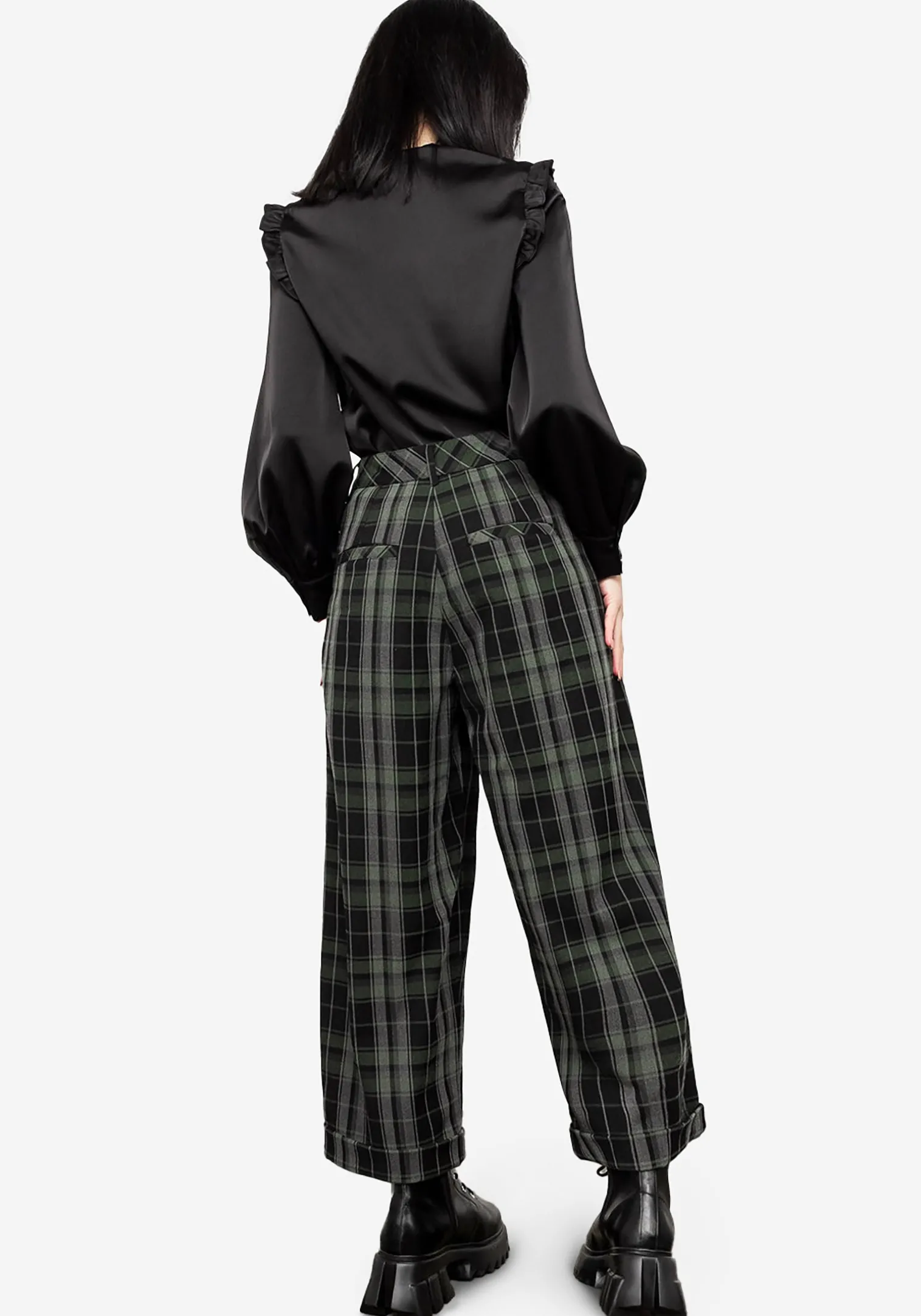 Bittersweet Check Pants