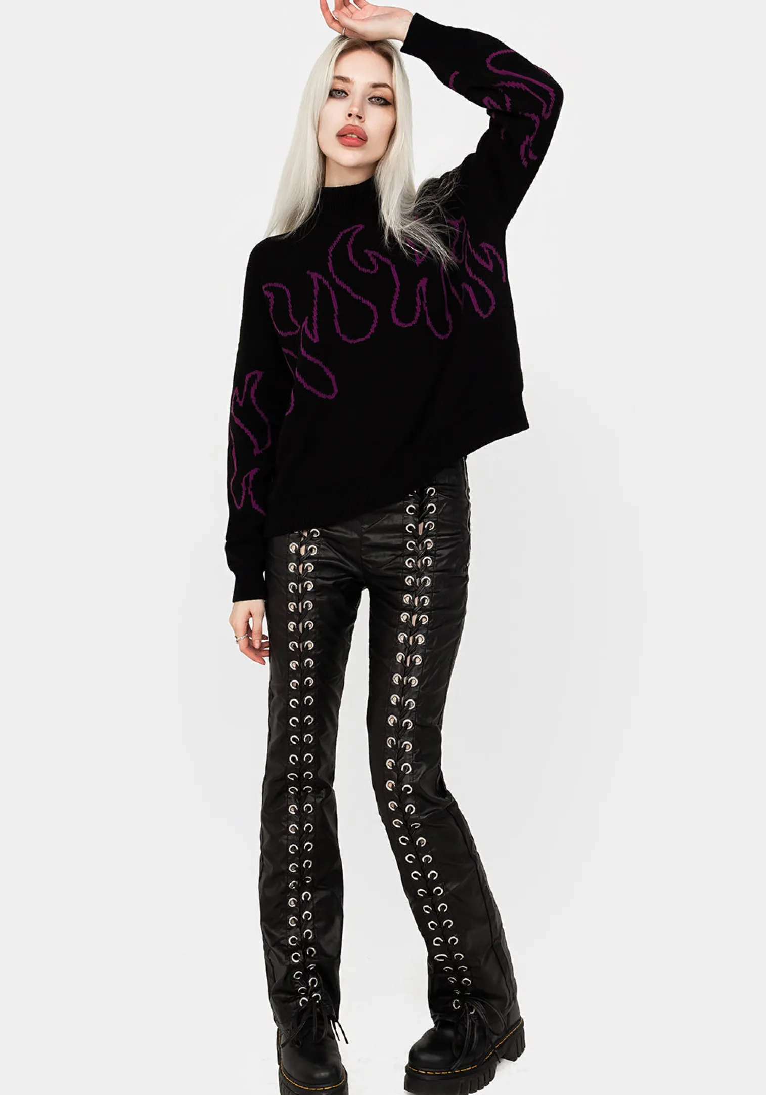 Blaze Sweater - Purple