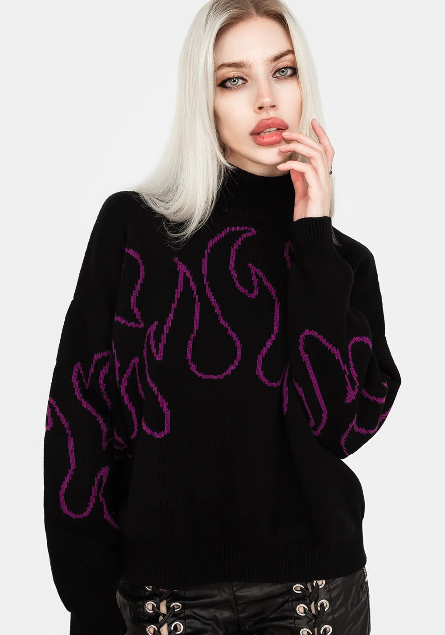 Blaze Sweater - Purple