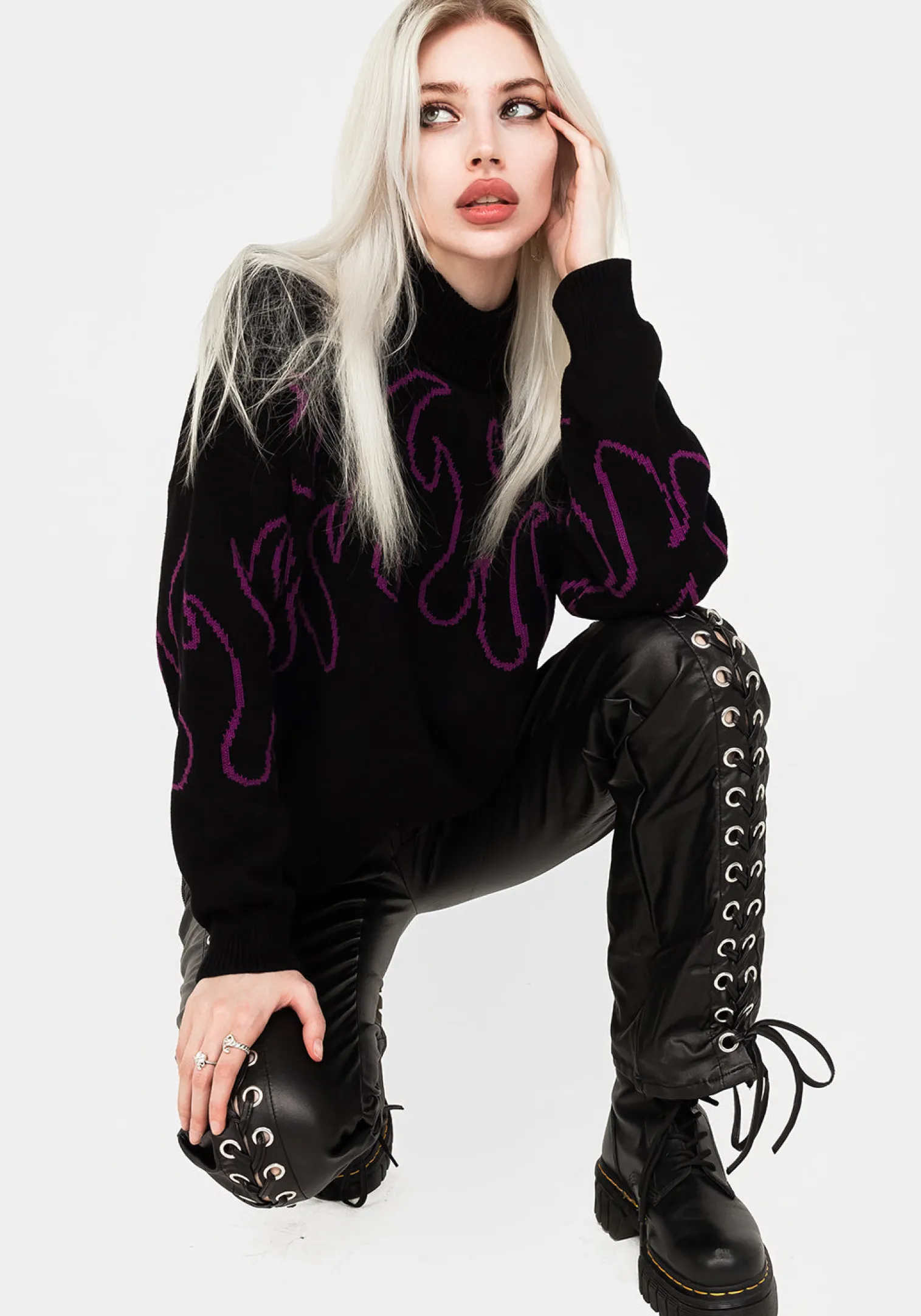 Blaze Sweater - Purple
