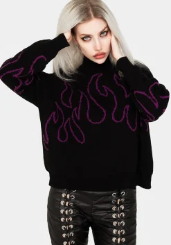 Blaze Sweater - Purple