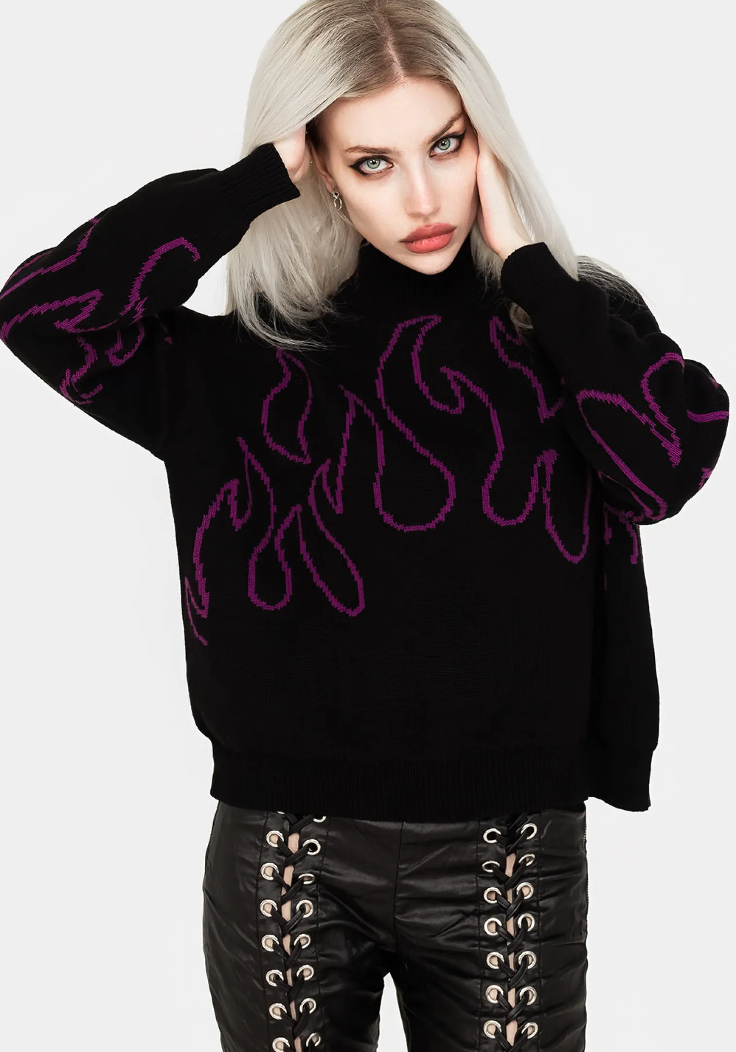 Blaze Sweater - Purple