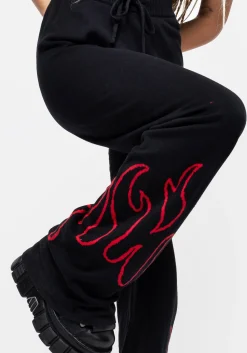 Blaze Wide Leg Knit Sweatpants