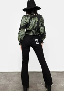 Bless This Mess Denim Flares