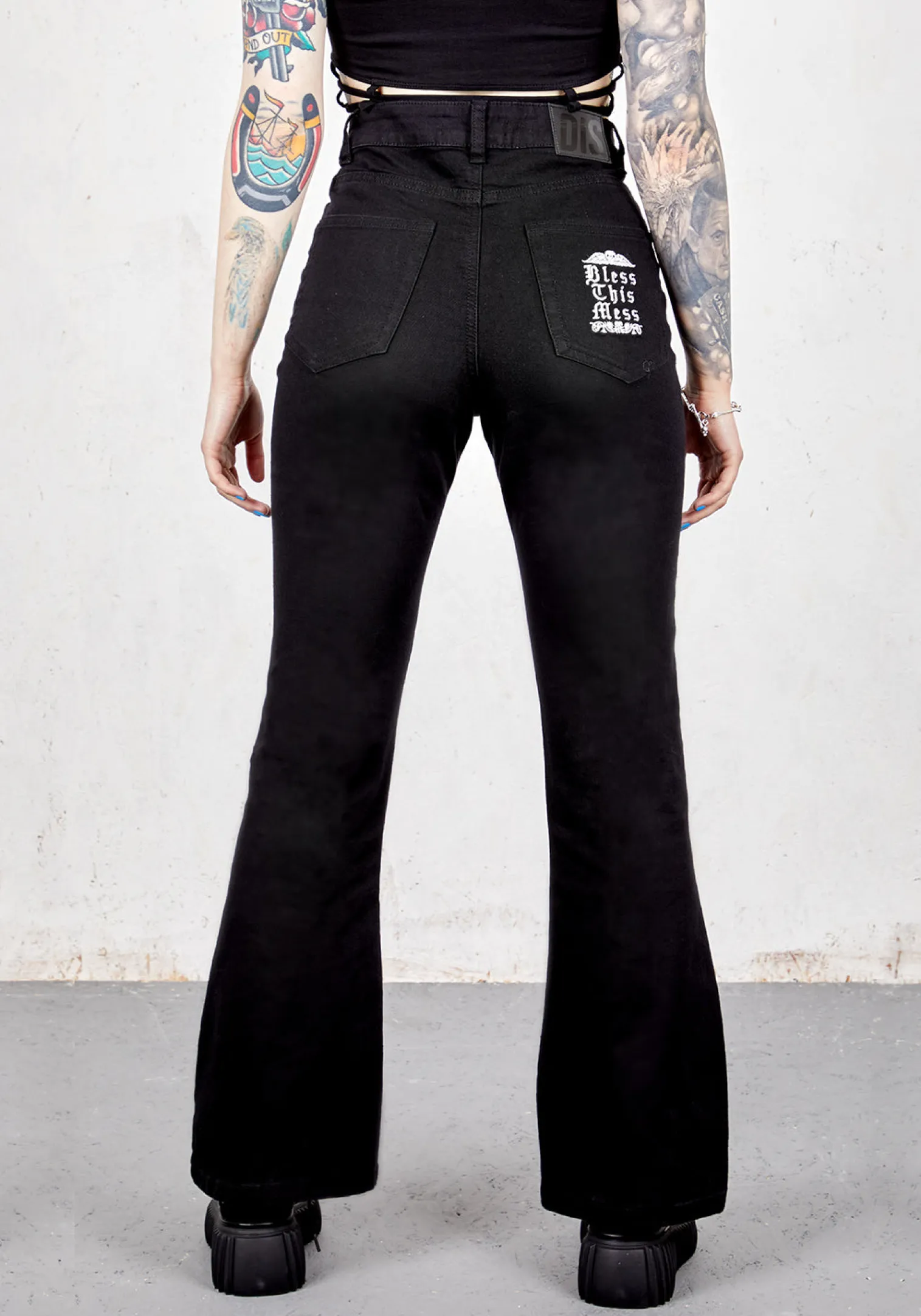 Bless This Mess Denim Flares