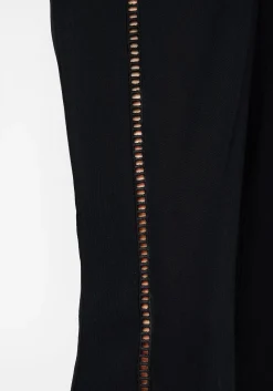 Blessing Lace Trim Wide Leg Trouser