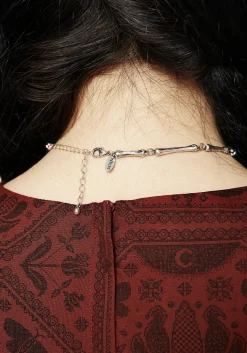 Bones Choker Necklace
