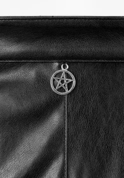 Bronte Leather Flared Trousers